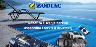 Robot za čišćenje bazena Zodiac – Alpha iQ i Freerider modeli uz bazen
