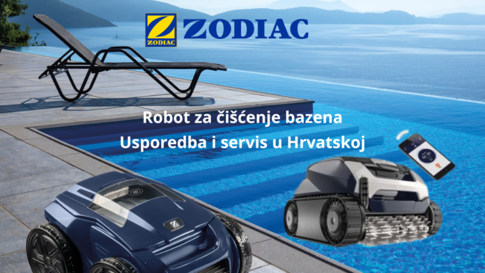 Zodiac roboti za čišćenje bazena Robot za čišćenje bazena Zodiac – Alpha iQ i Freerider modeli uz bazen