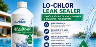 LO-CHLOR Leak Sealer – učinkovito rješenje za curenje vode u bazenima LO-CHLOR Leak Sealer tekuće brtvilo za bazene i PVC cijevi